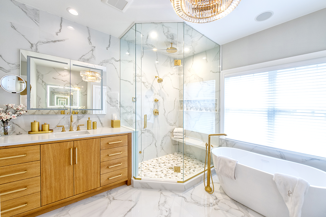 FAQ Page - Bathroom custom design by Lara Michelle Interiors Inc. Westchester NY and Greenwich CT