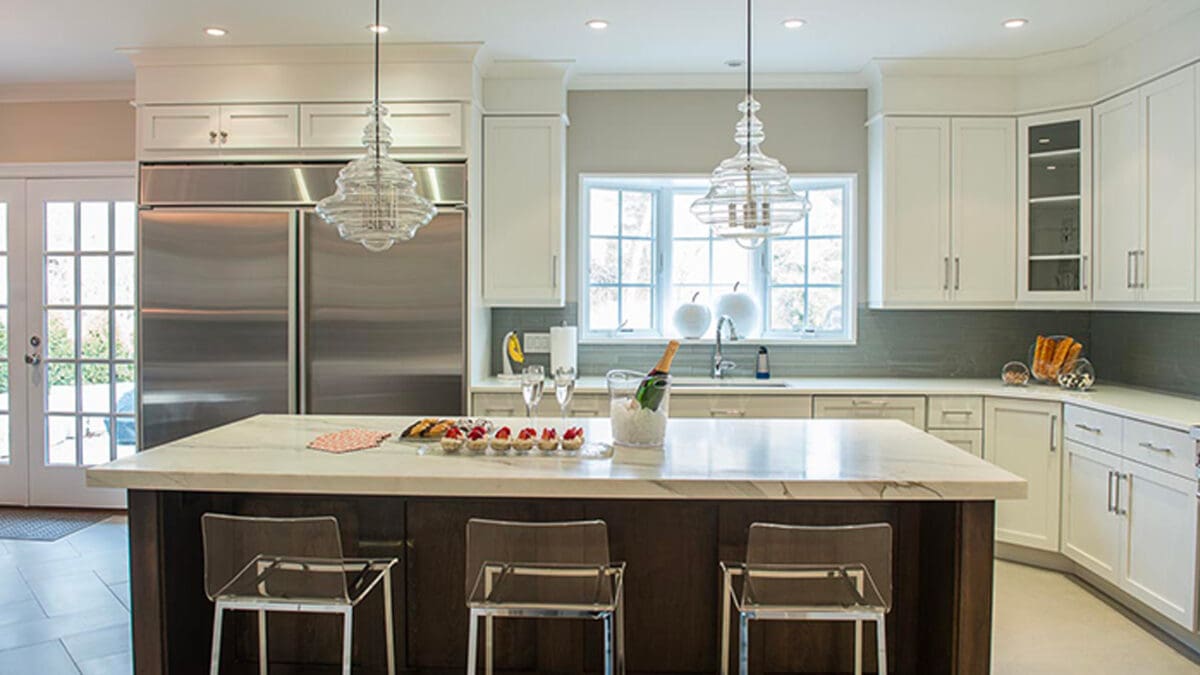 Kitchen custom design by Lara Michelle Interiors Inc. Westchester NY and Greenwich CT